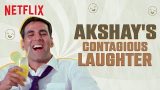 Akshay Kumar's Addictive Laughter 🤣 | Phir Hera Pheri, Sooryavanshi & More! | Netflix India