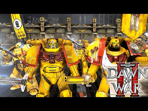 Fortress Defense: Imperial Fists vs Iron Warriors - Astartes Mod | WH40K: Dawn of War 2: Retribution