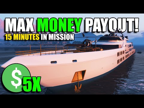 How Much Money Can We Get For Playing 15 Minutes In The Mission? | GTA Online A Superyacht Life