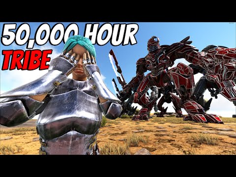 How My 50,000 HOUR Tribe DEFENDED Our Base On 1000x - Ark