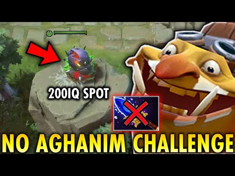 Techies No Aghanim Challenge!! WTF How to play Techies without Aghanim? 200IQ Mines Spot!!