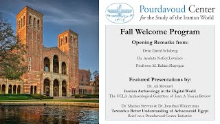Pourdavoud Center 2021 Fall Welcome