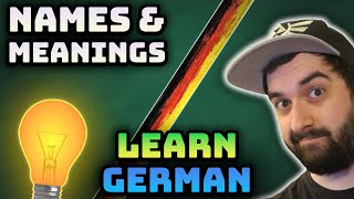GERMAN NAMES & WHAT THEY MEAN |  Günther, Dieter & Hans | VlogDave