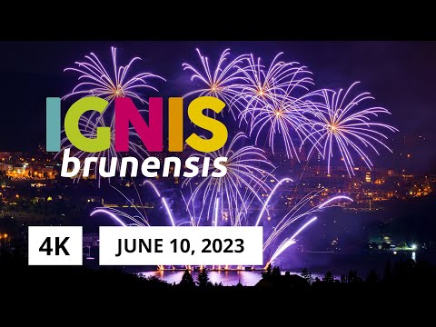 4K IGNIS BRUNENSIS 10.06.2023 | ohňostroj CZE fireworks | Brno přehrada lake | OFFICIAL VIDEO