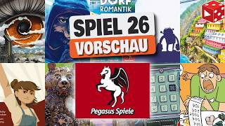 SPIEL 2026 Vorschau: Alle 34 PEGASUS im Schnell-Check!