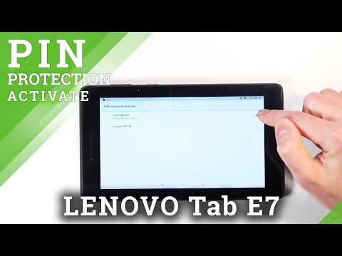 Remove SIM PIN Code – LENOVO Tab E7 and SIM Card Protection