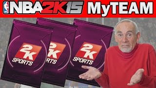 NBA 2K15 My Team Pack Opening - I'M NOT MAD ABOUT IT! | NBA 2K15 Pack Opening