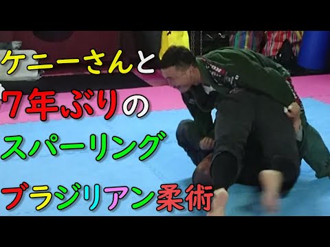 親友とライトスパーリング #BJJ #柔術 #ブラジリアン柔術
