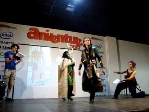 Aniventure 2012 - Cosplay of Loki and Lady Loki - Jivko Kabaivanov & Maria Bratoeva