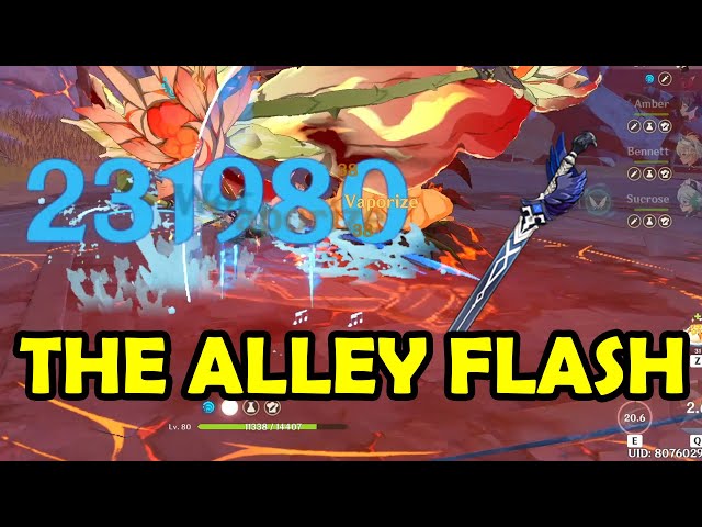 The alley flash