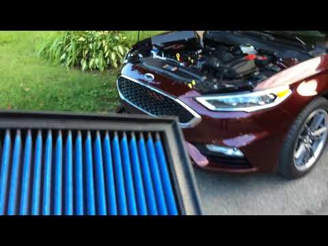 aFe 5R Filter vs K&N - Ford Fusion Sport ECoboost 2.7