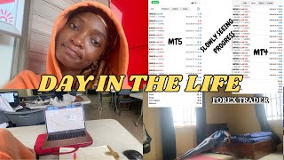 Day In The Life of a Forex Trader.Productive