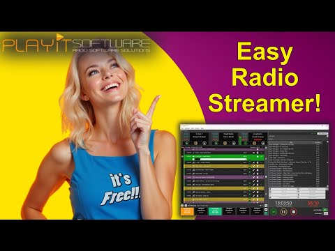 How To Set Up FREE Internet Radio Streaming Station Create Radio Station Online Free