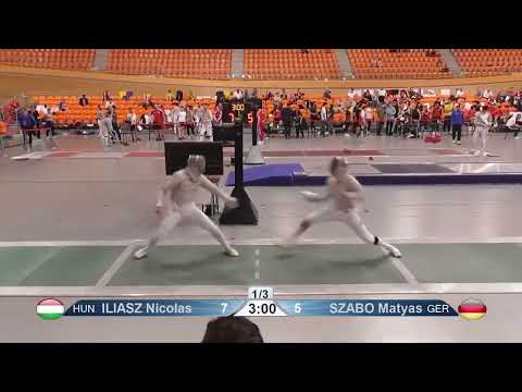 European Championships 2023 SMS - L32 - Nikolasz Iliasz HUN v Matyas Szabo GER