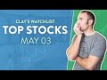 Top 10 Stocks For May 03, 2024 ( $EBS, $JAGX, $ALLR, $NIO, $PTON, and more! )