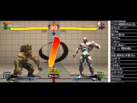 Topanga (B) League Qualifier - Roxas (Seth) vs. NISHIKIN (Blanka) *Sep 23, 2013