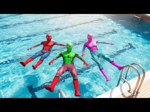 “The Hulk Army Battles the Spider-Man Suits”