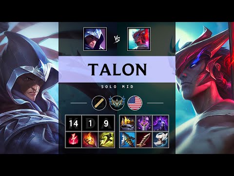 Talon Mid vs Yone - NA Challenger Patch 25.08