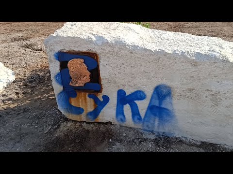 Memorial plaque to Alexey Navalny in Paphos, Cyprus