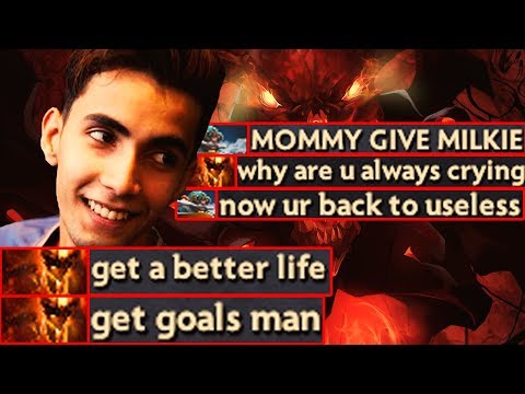 Sumail Shadow Fiend Mid - Insane Trash Talk Dota 2 Pro Gameplay Full Game