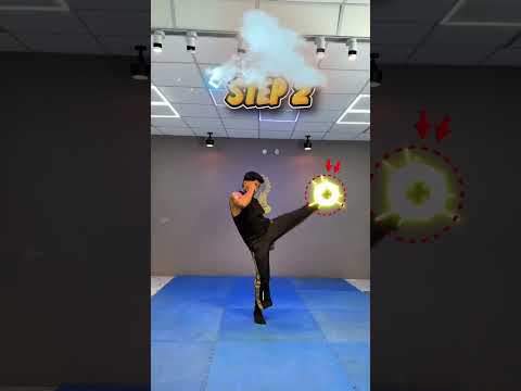 Tony jaa Push Kick Technique | Real self Defence | #kungfu #fightprep #shortsviral #martialarts