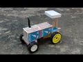 How To Make Matchbox Tractor With Dc Motor Diy Samiha Art Crafts