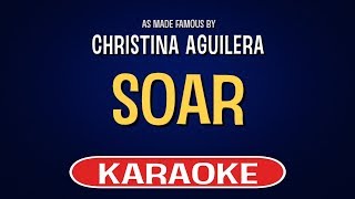 Christina Aguilera - Soar (Karaoke Version)