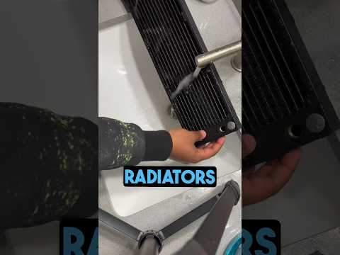 PC water cooling guide - cleaning radiators 🧽