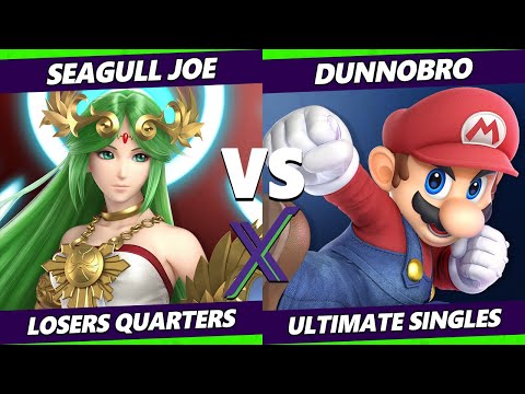 S@X 462 Losers Quarters - Seagull Joe (Palutena) Vs. Dunnobro (Mario) Smash Ultimate - SSBU