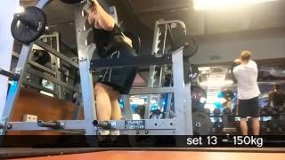 Road to 250 - Squat Every Day - week 8, day 5