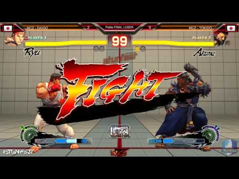 Stunfest 2015/USF4 : MCZ.Daigo vs MCZ.Tokido CPT 2015 Losers Final #1