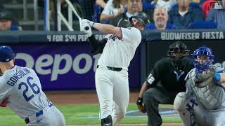 Liam Hicks BELTS a Two-Run Home Run! | 2nd HR of 2025 | Miami Marlins | 05/06/2025