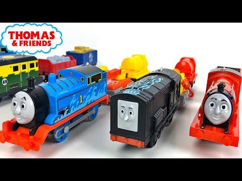 THOMAS UND SEINE FREUNDE TRACK MASTER SETS MIT DIESEL PHILIP THOMAS PERCY UND JAMES