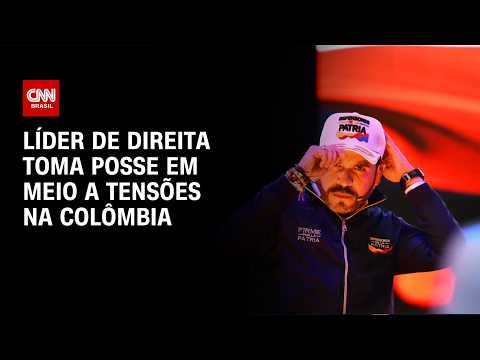 Abelardo de la Espriella assume presidência da Colômbia | BASTIDORES CNN