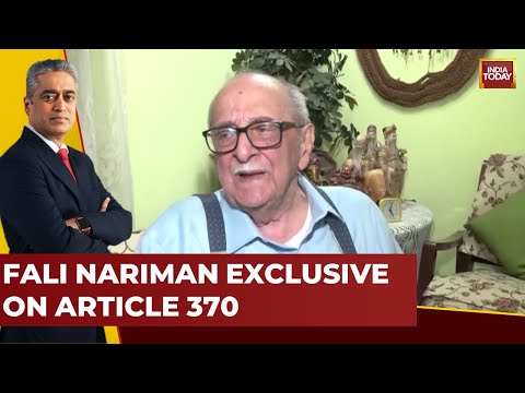 India's Top Jurist Fali Nariman Decodes The Supreme Court's Article 370 Verdict | India Today