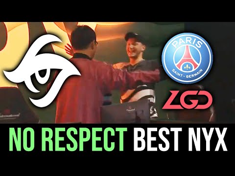 LGD vs Secret - NO RESPECT BEST Nyx in Dota 2