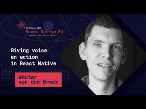 Image thumbnail for talk Giving voice an action in React Native