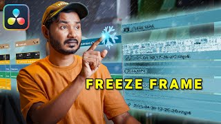 How to do Freeze Frame in DaVinci Resolve!