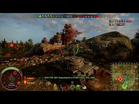 World of Tanks Console PS4 Pro - FV215B 10k dmg overall 5 kills