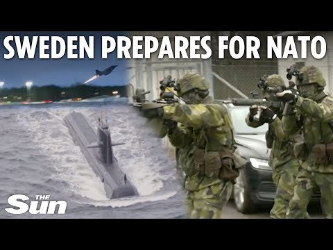 Sweden’s military readies fighter jets, submarines, naval fleet and troops ahead of joining NATO