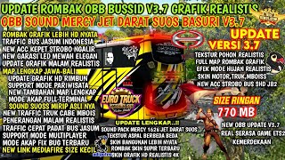 Download lagu BUSSID UPDATE🍃!!OBB BUSSID V3.7 TERBARU SOUND MERCY OH1626 JET SUOSS TELOLET BASURI GRAFIK REALISTIS mp3