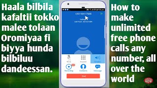 Download lagu Haala bilbila kafaltii tokko malee tolaan oromiyaa fi biyya hunda bilbiluu dandeessan. How to call F mp3 Download lagu Haala bilbila kafaltii tokko malee tolaan oromiyaa fi biyya hunda bilbiluu dandeessan. How to call F mp3