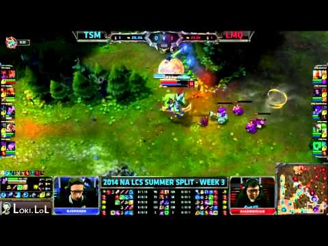 Bjergsen vs XiaoWeiXiao 1v1