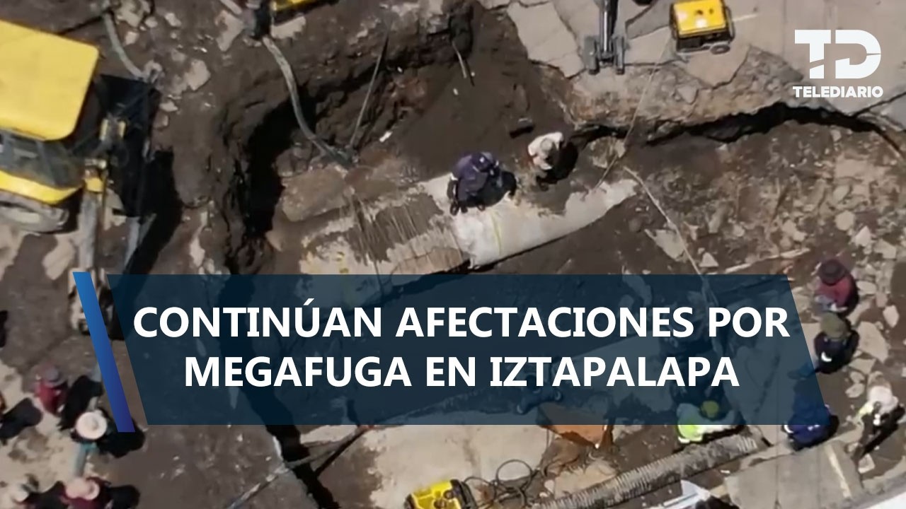 “Nos quedamos sin nada”: Josefina puede perder su hogar por la megafuga de agua en Iztapalapa