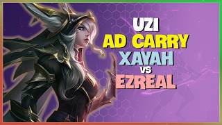 Uzi Xayah : This Dude DEVASTATING Challenger Elo - Ezreal DELETED