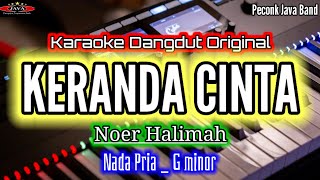 Download lagu KARAOKE_KERANDA CINTA_NADA PRIA_NOER HALIMAH_Karaoke Dangdut Original mp3