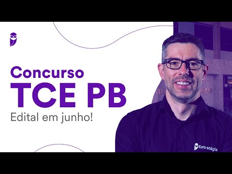 Concurso TCE PB: Edital em junho