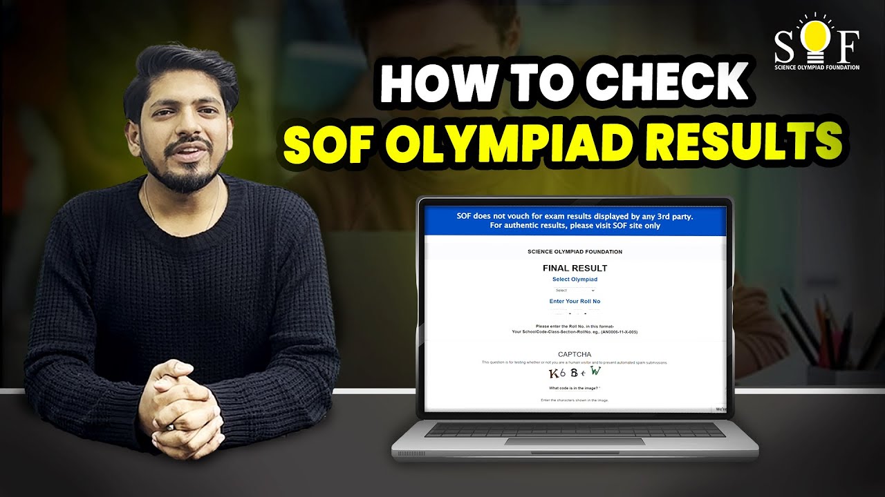 HOW TO CHECK SOF OLYMPIADS RESULTS 2024-25