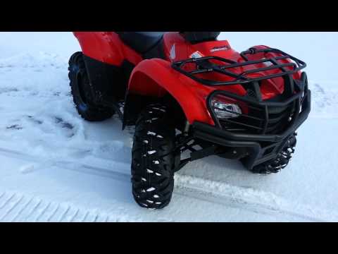 2012 Honda Rancher 420 ES- Maxxis Bighorn Tires 26'