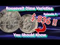 Roosevelt Dime Varieties You Should Know Ep.3 - 1947, 1959, 1969